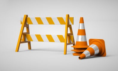 Travaux sur le parking des Menhirs