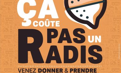 Du 9 au 30 novembre 2025, c'est "Ma semaine presque zéro déchet"! Et le 23, rdv sur la zone de don "ça coûte pas un radis" !