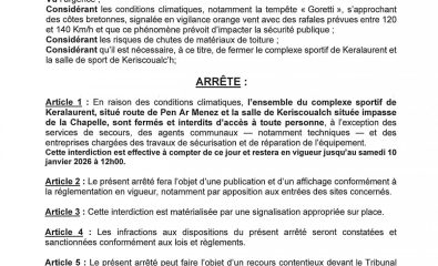 📣Fermeture des salles de sports⚠️