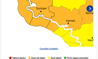 Alerte météo : vigilance jaune ORANGE